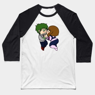 boku no hero deku and uraraka Baseball T-Shirt